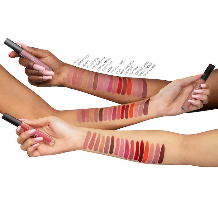 Liquid Matte Ultra-Comfort Transfer-proof Lipstick - Miss America