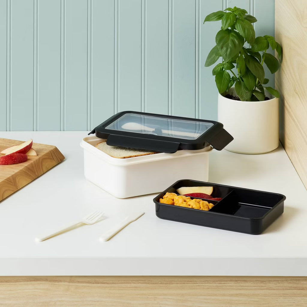 6pc Bento Box Food Storage Container Set