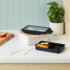 6pc Bento Box Food Storage Container Set