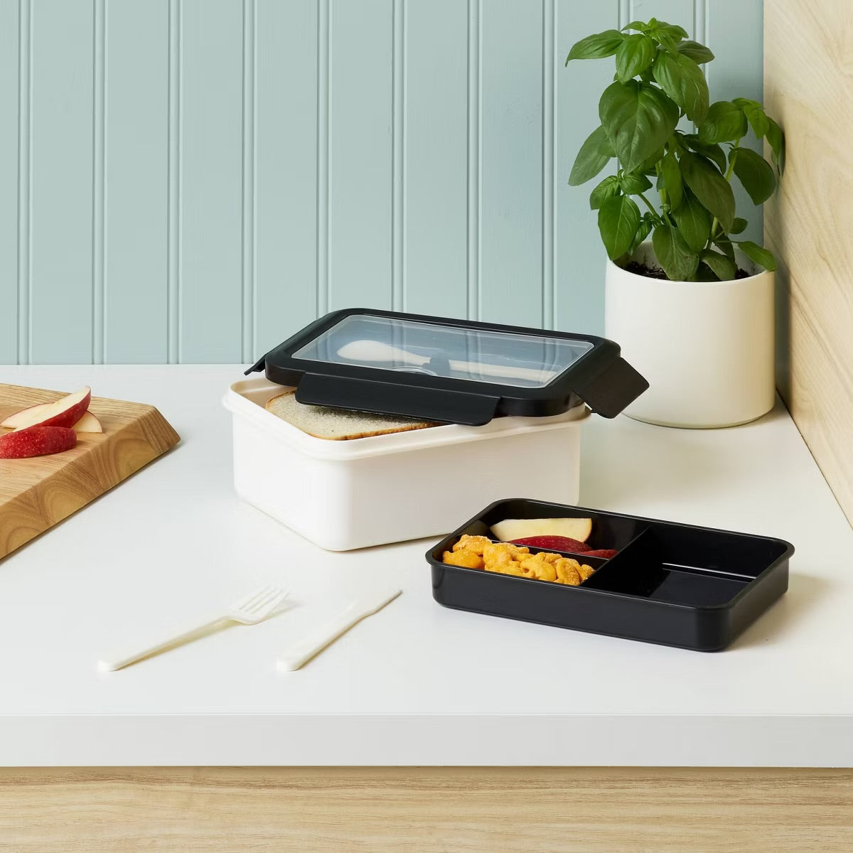 6pc Bento Box Food Storage Container Set