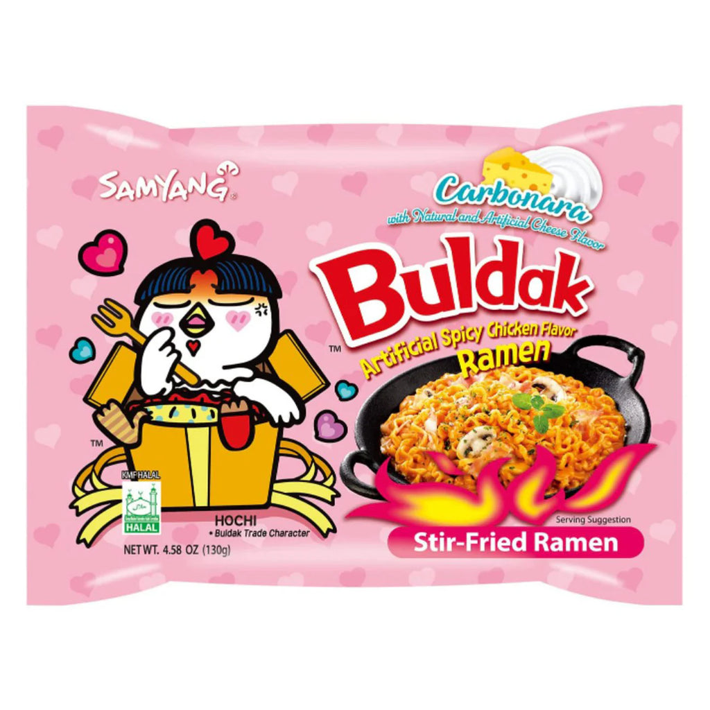 Ramen Coreana Carbonara Picante Buldak