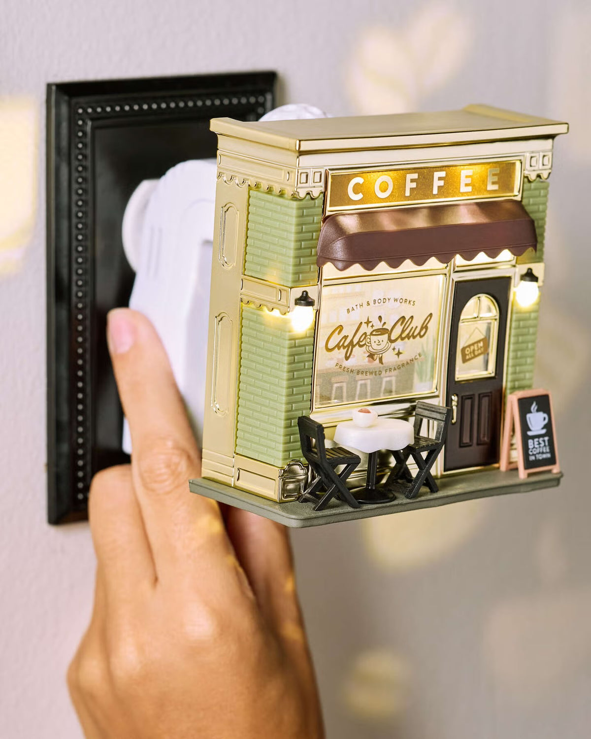 Wallflowers Fragrance Plug - Coffee Shop Projector Nightlight