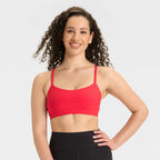 Women's Everyday Soft Light Support Strappy Sports Bra - All In Motion
