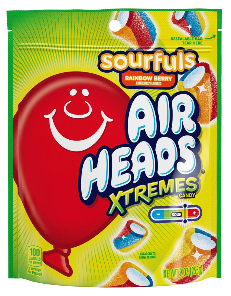 Airheads Xtremes Sourfuls Candy - 9oz