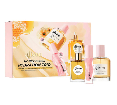 PRE-ORDEN Gisou 
Honey Gloss Hydration Trio Set