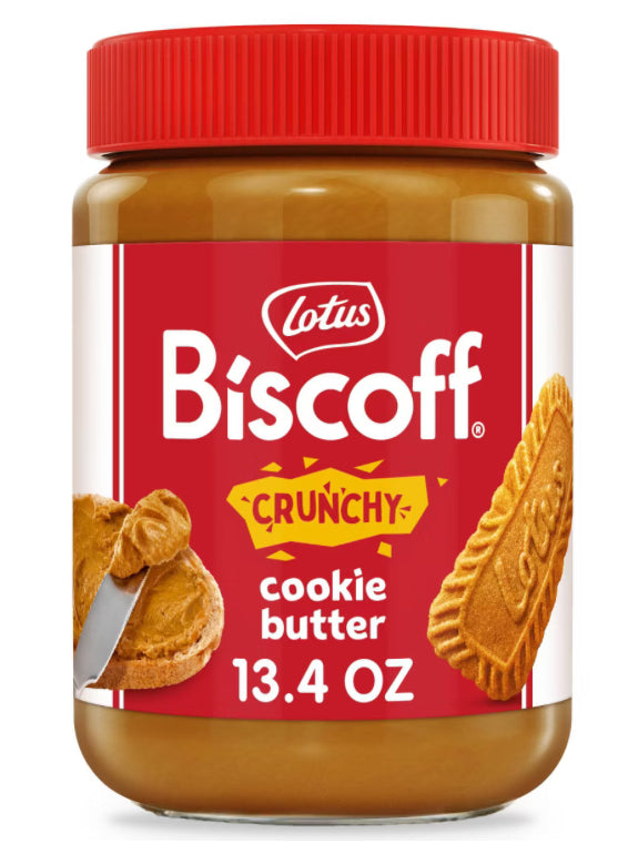 Biscoff Crunchy Cookie Butter Spread - 13.4oz