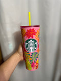 Starbucks Tumbler Tropical Acero