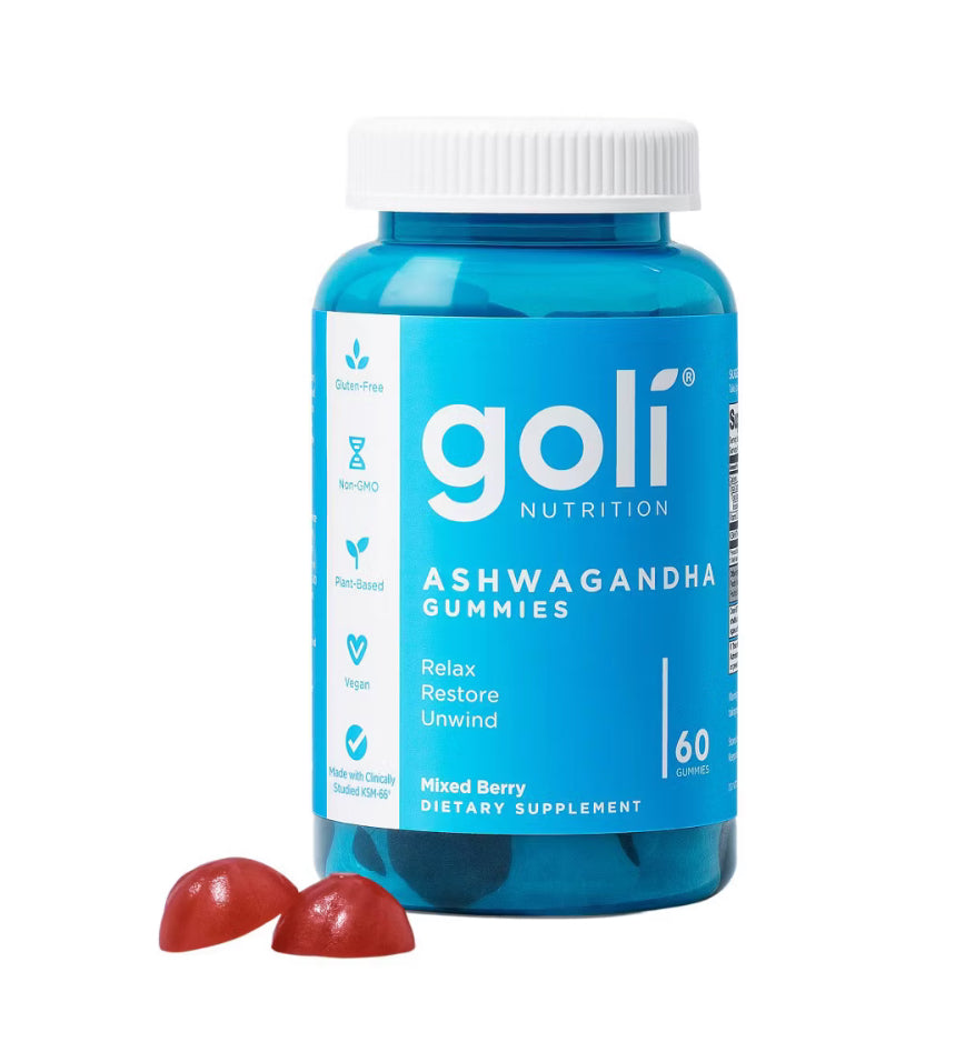 Goli Nutrition Ashwagandha Vegan Gummies