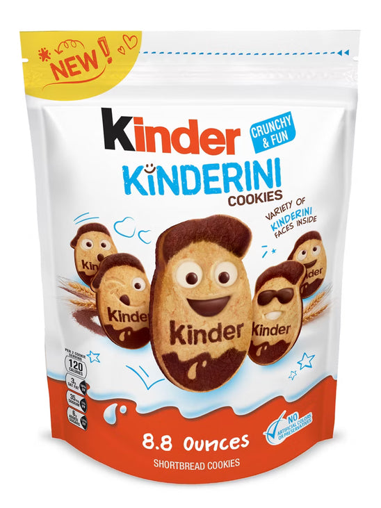 Kinderini Cookies 20ct Pouch 8.8oz