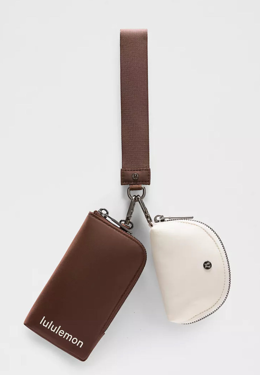 Dual Pouch Wrislet Wallet