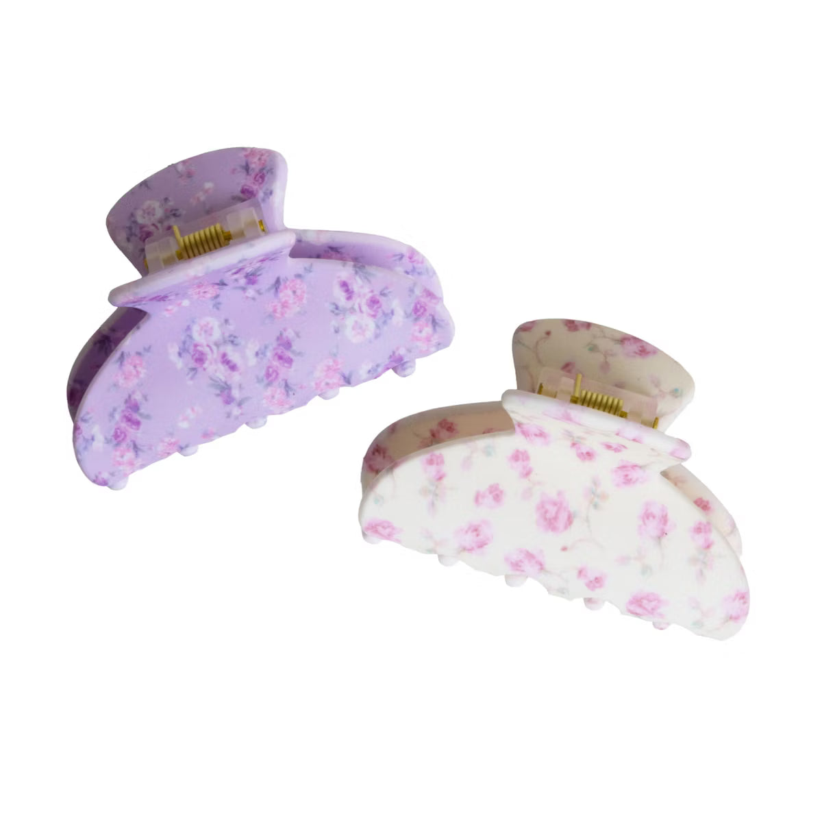 LoveShackFancy x Target – Goody Happy Thoughts Small Claw Clip 2CT Hibiscus