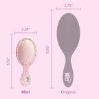 LoveShackFancy x Target – WetBrush Blooming Heirloom Mini OG Detangler Brush Strawberry Macaroon