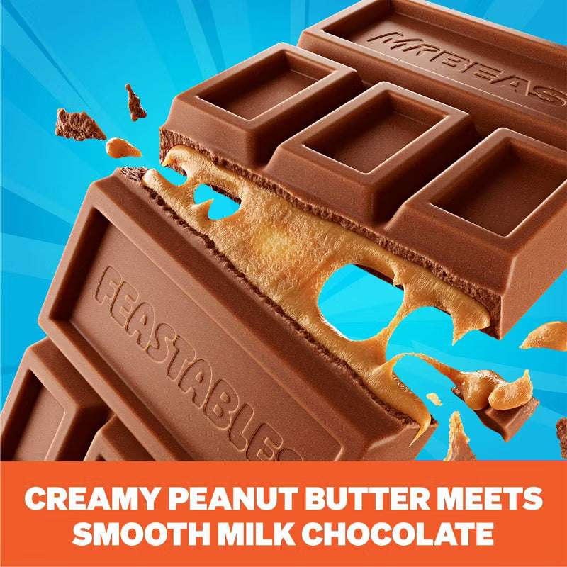 MrBeast Candy Bar Milk Chocolate Peanut Butter 60g