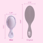LoveShackFancy x Target – WetBrush Happy Thoughts Mini OG Detangler Brush Hibiscus