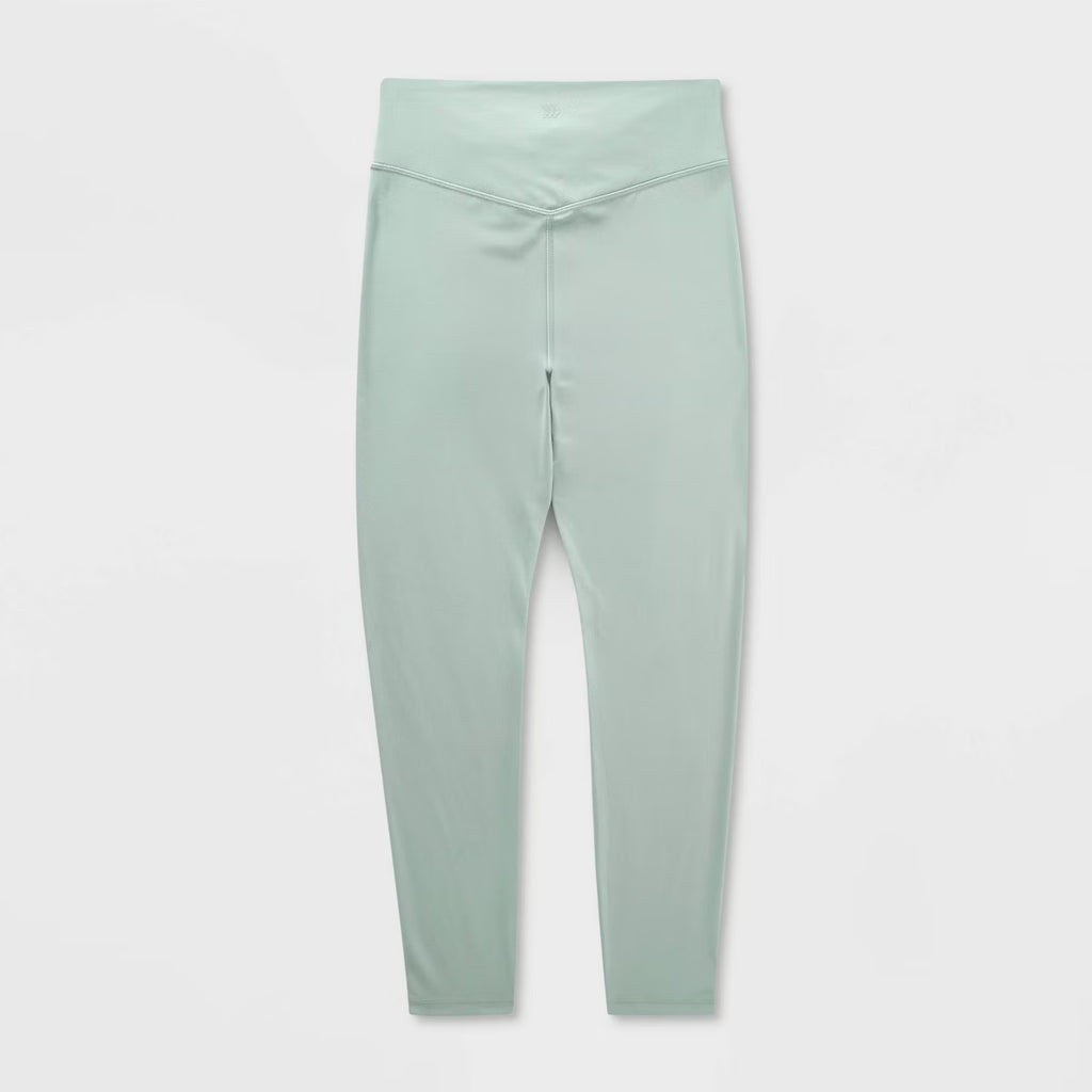Women's Everyday Soft High-Rise 7/8 Ruched Leggings