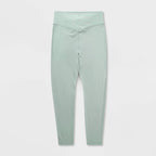 Women's Everyday Soft High-Rise 7/8 Ruched Leggings