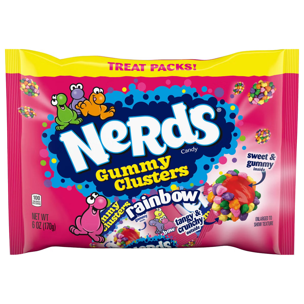 Nerds Gummy Clusters Candy Treat Pack - 0.5oz (individual)