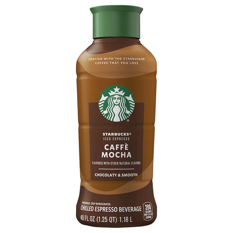 Starbucks Caffe Mocha Iced Espresso - 40 fl oz - Espresso Roast