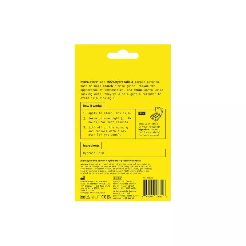 Starface Hydro-Star Pimple Patches Refill - 32ct