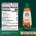 Starbucks Creamer Almond and Oat Milk Caramel Macchiato Coffee Creamer - 28 fl oz