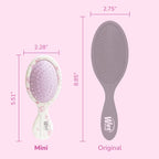 LoveShackFancy x Target – WetBrush Ribbon Rosa Mini OG Detangler Brush Sterling Dusk