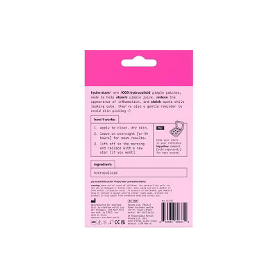 Starface Pink Star Pimple Patches - 32ct