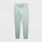 Women's Everyday Soft High-Rise 7/8 Ruched Leggings