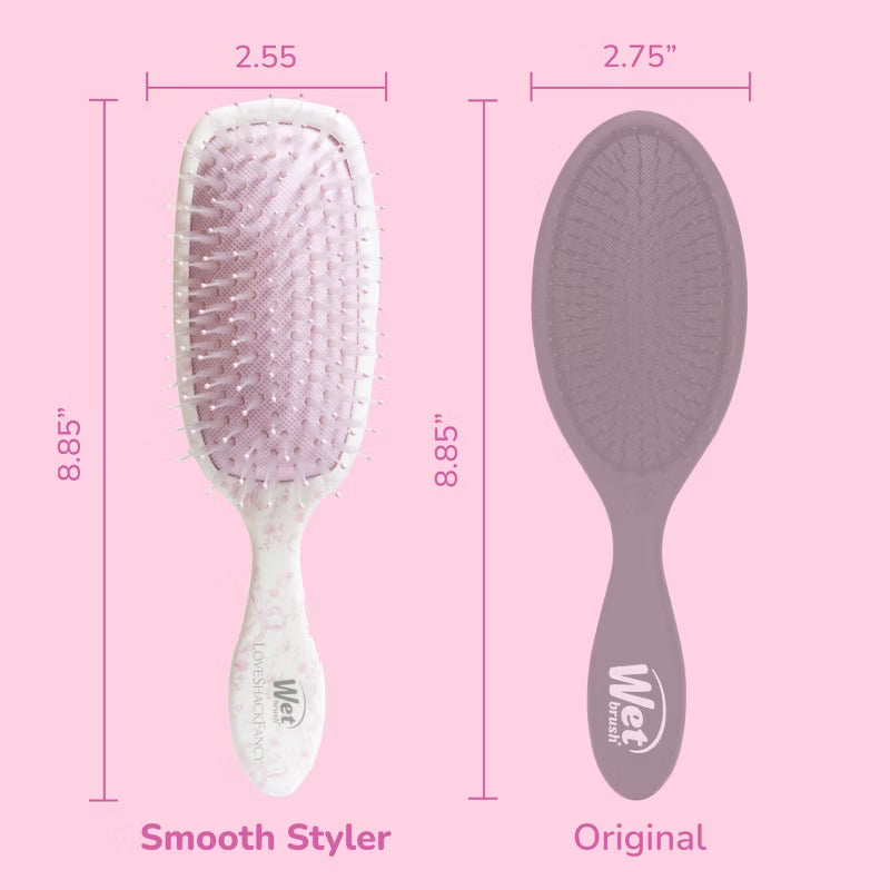 LoveShackFancy x Target – WetBrush Coquette Bow Shine Enhancer Brush Chantilly