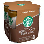 Drink-Individual - Starbucks Double Shot Espresso And Cream Coffee