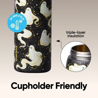 FreeSip - 32 oz - Stainless Steel - Special Edition Round We Ghost