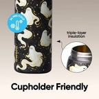 FreeSip - 32 oz - Stainless Steel - Special Edition Round We Ghost