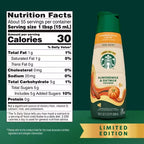 Starbucks Pumpkin Spice Non-Dairy Almondmilk & Oatmilk Coffee Creamer - 28 fl oz
