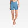 Women's Everyday Soft Ultra High-Rise Cossover Bike Shorts 5" - Steel Blue