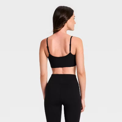 Women's Active Cami Sports Bra - Black
