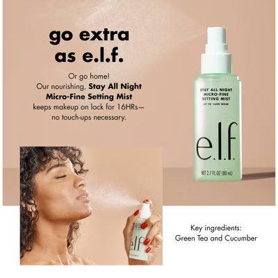Stay All Night Micro-Fine Setting Mist - Light Green - 2.7 fl oz