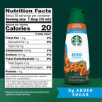 Starbucks Creamer Dairy Zero Sugar Caramel Macchiato Coffee Creamer - 28 fl oz