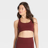 Women's Everday Soft Light Support Piped Longline Sports Bra