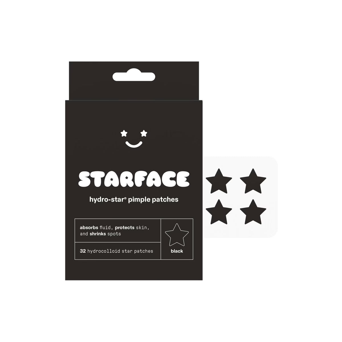 Black Star Pimple Patches - 32ct