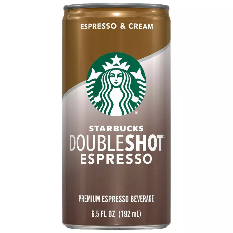 Drink-Individual - Starbucks Double Shot Espresso And Cream Coffee