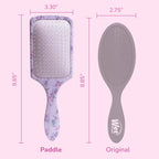 LoveShackFancy x Target – WetBrush Happy Thoughts Paddle Detangler Brush Hibiscus