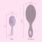 LoveShackFancy x Target – WetBrush Happy Thoughts Keychain Brush Hibiscus