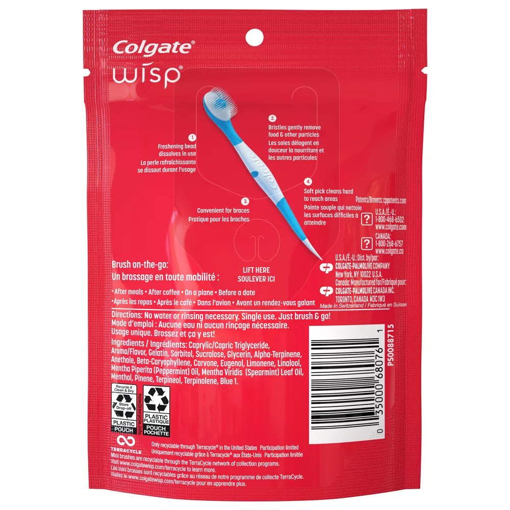 Colgate Max Fresh Wisp Disposable - Mini - 24ct