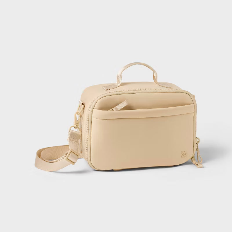 Faux Neoprene Lunch Tote Bag