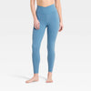 Women's Everyday Soft Ultra High-Rise Crossover 7/8 Leggings - Steel Blue