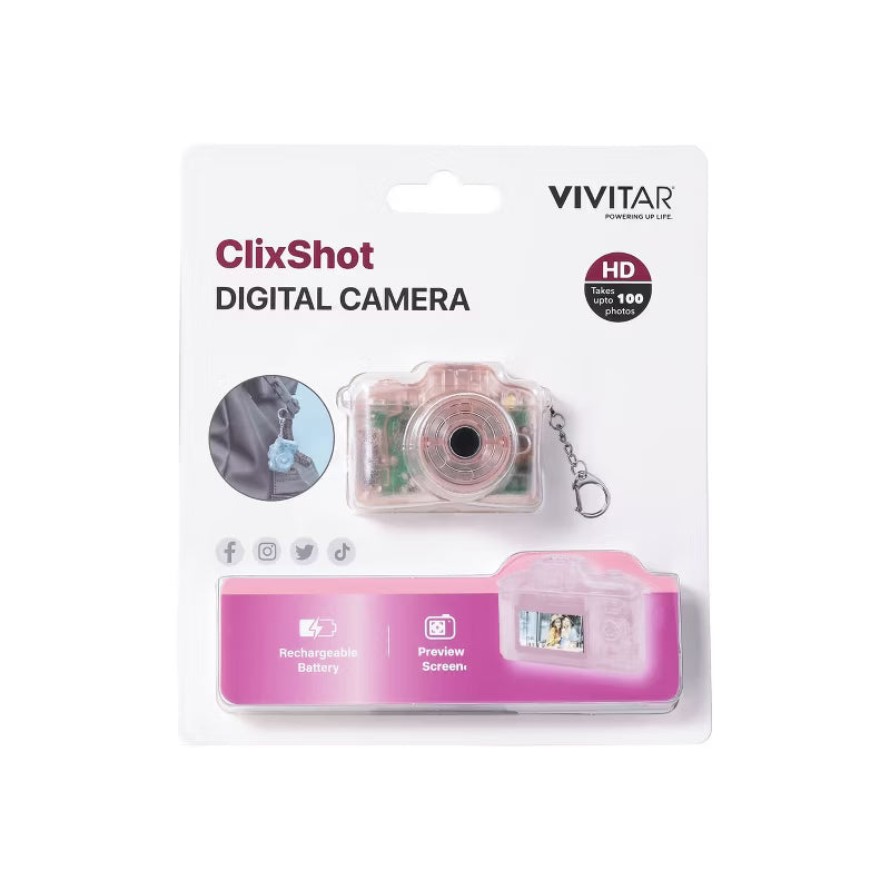 SnapShot Digital Camera - Blush Pink