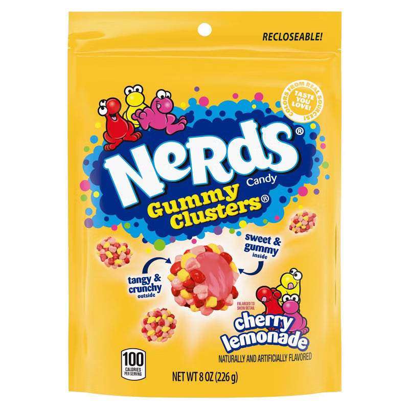 Nerds Gummy Clusters Candy - Cherry Lemonade - 8oz - Cherry Lemonade