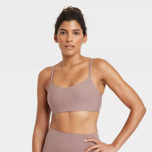 Women's Everyday Soft Light Support Strappy Sports Bra - All In Motion