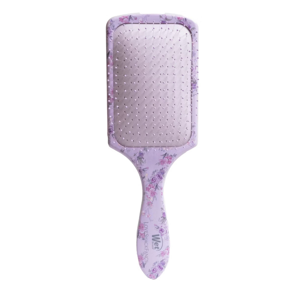 LoveShackFancy x Target – WetBrush Happy Thoughts Paddle Detangler Brush Hibiscus
