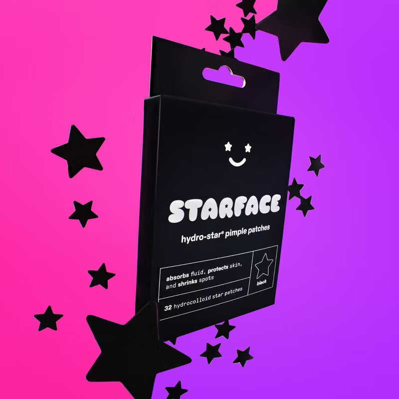 Black Star Pimple Patches - 32ct