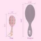 LoveShackFancy x Target – WetBrush Blooming Heirloom Keychain Brush Strawberry Macaroon
